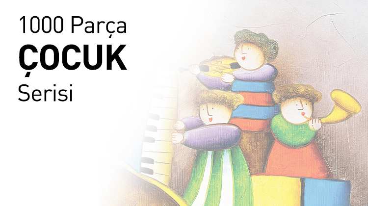 1000 Ahşap Parçalı Puzzle Çocuk Serisi Görseli