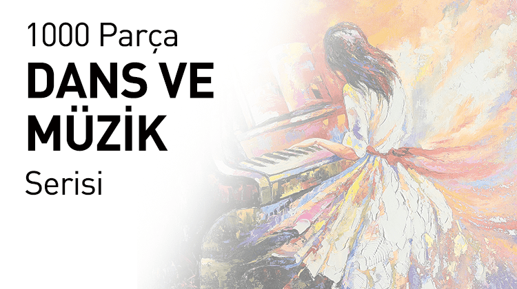 1000 Ahşap Parçalı Puzzle Dans Müzik Serisi Görseli