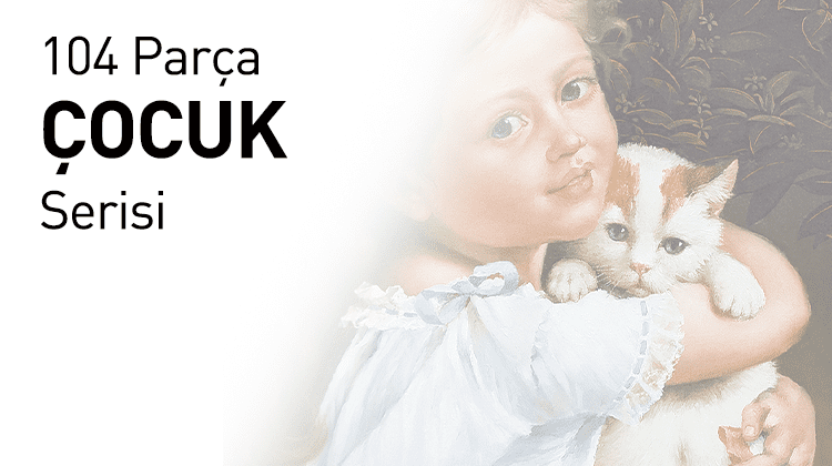 104 Mega Parça Ahşap Puzzle Çocuk Serisi Grup Görseli