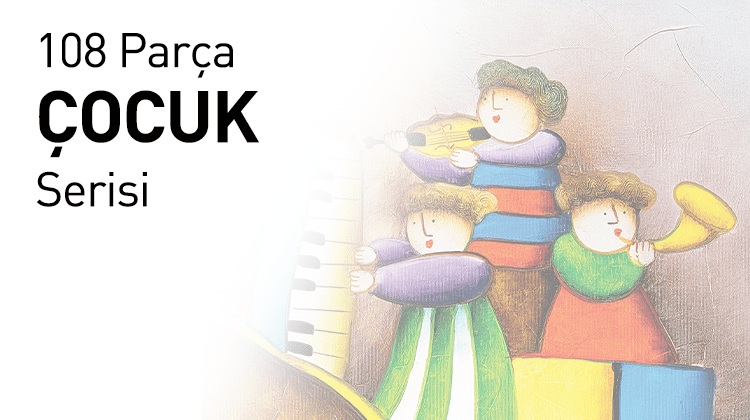 108 Parça Ahşap Puzzle Çocuk Serisi Grup Görseli