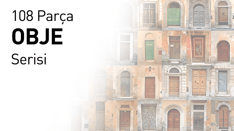 108 Parça Ahşap Puzzle Obje Serisi Grup Görseli