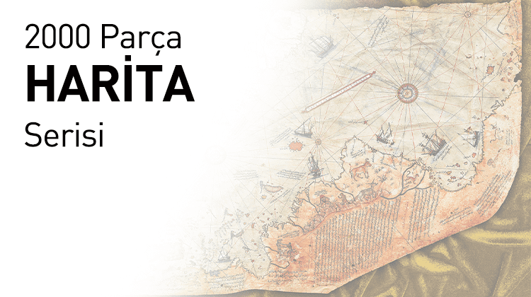 2000 Ahşap Parçalı Puzzle Harita Serisi Görseli