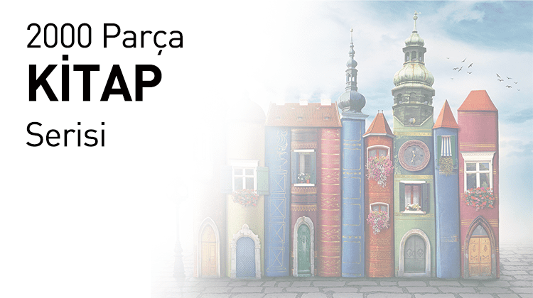 2000 Ahşap Parçalı Puzzle Kitap Serisi Görseli