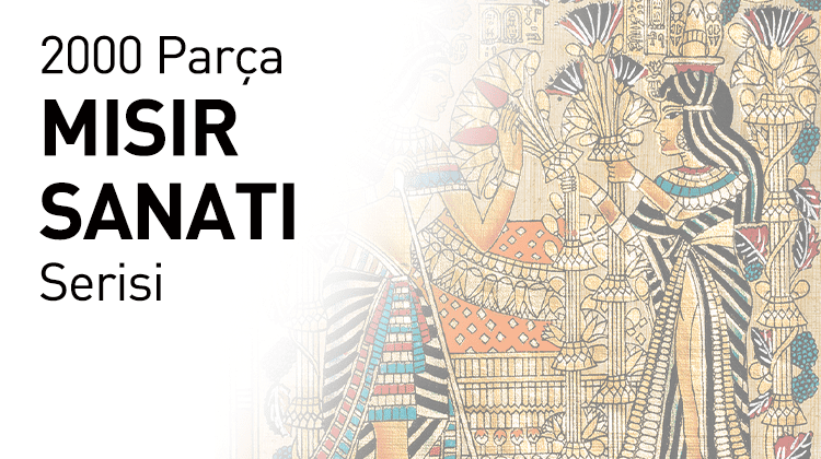 2000 Ahşap Parçalı Puzzle Mısır Sanati Serisi Görseli