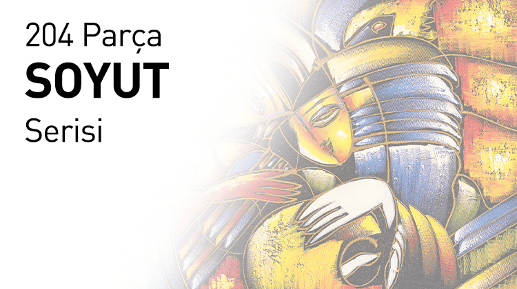 204 Parça Soyut Serisi Grup Görseli