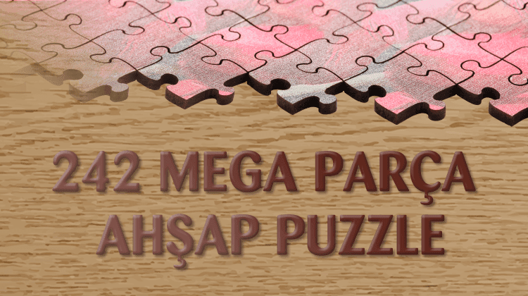 242 Mega Parçalı Ahşap Puzzle Grup Görseli
