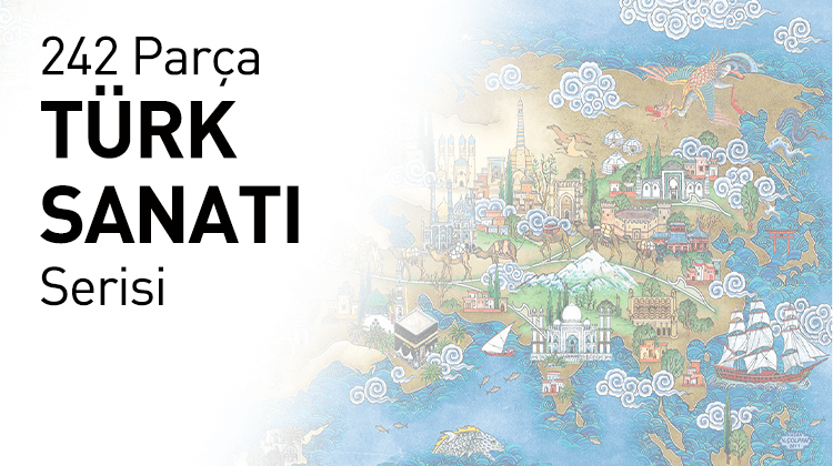 242 Mega Parça Ahşap Puzzle Türk Sanatı Serisi Grup Görseli