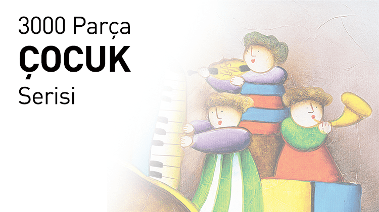 3000 Ahşap Parçalı Puzzle Çocuk Serisi Görseli