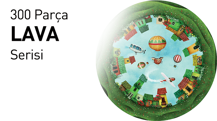 Lava 300 Parça Ahşap Puzzle Görseli