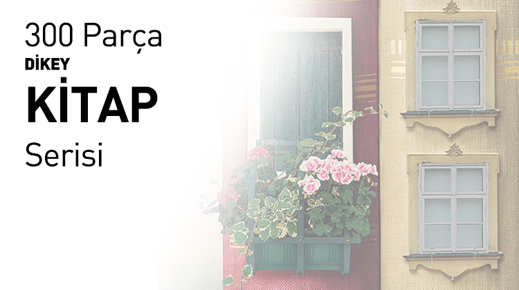 300 Parça Dikey Kitap Serisi Görseli