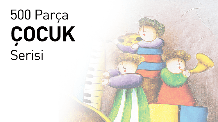 500 Ahşap Parçalı Puzzle Çocuk Serisi Görseli