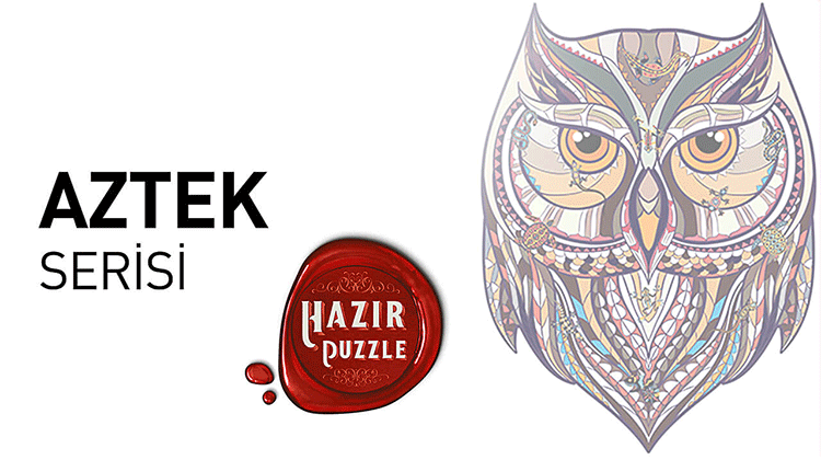Aztek Serisi Hazır Ahşap Puzzle Görseli