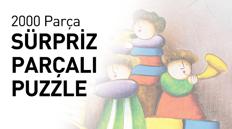 Sürpriz 2000 Ahşap Parçalı Puzzle Serisi Görseli